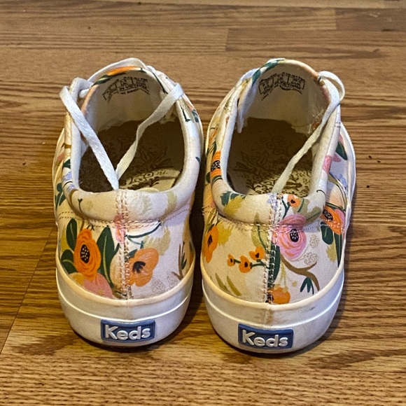 Keds x Rifle Paper Co. Anchor Sneakers in Lively Floral - Picture 4 of 6